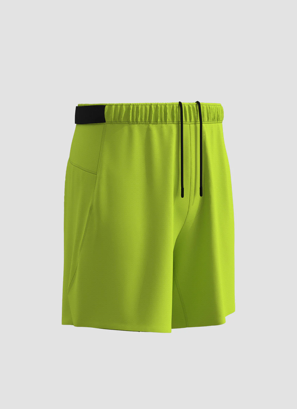 Men's Fly 7" Shorts - Acid Lime - Image 3