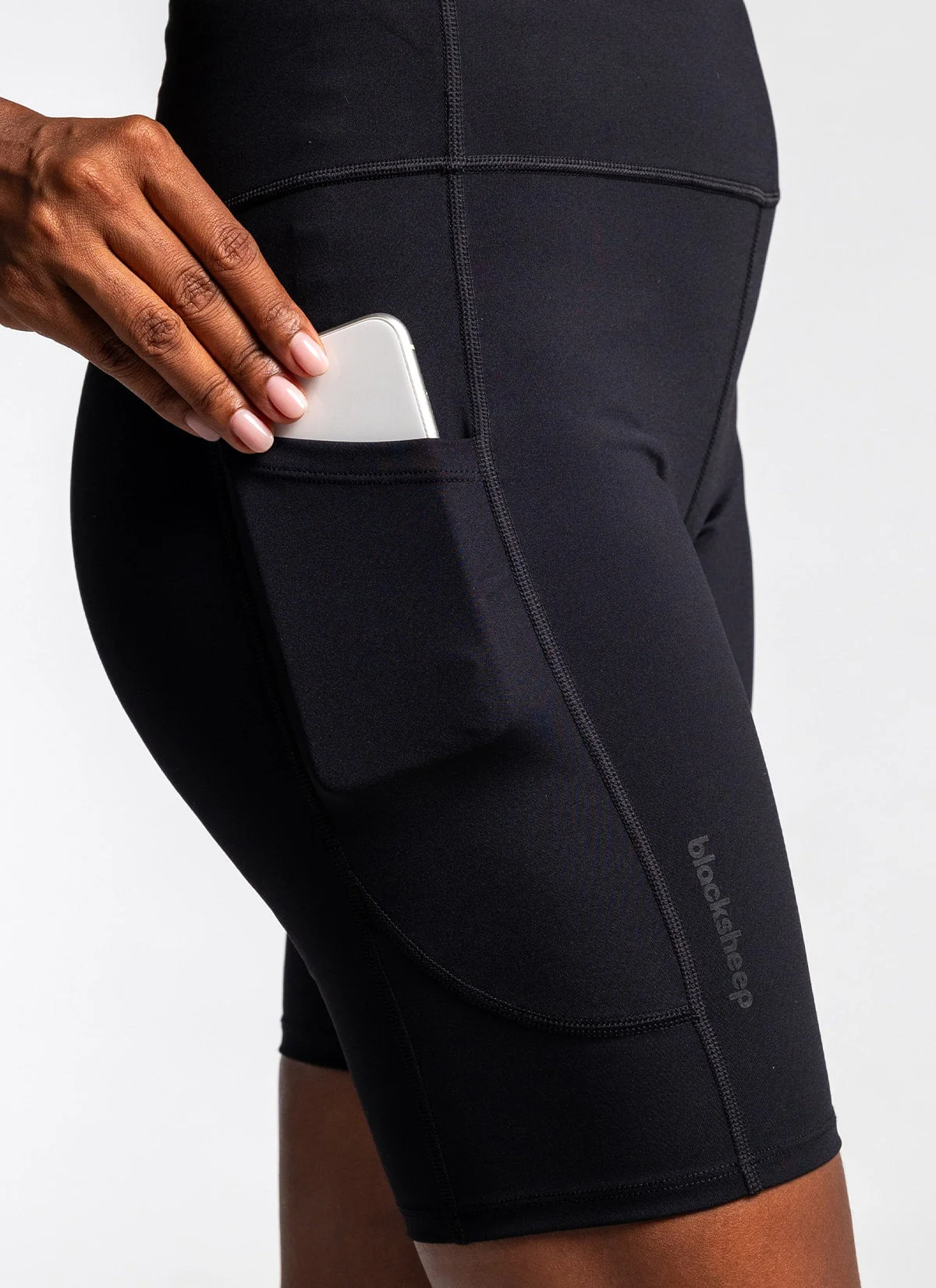 Women's Flex Half Tights - Black - Image 5