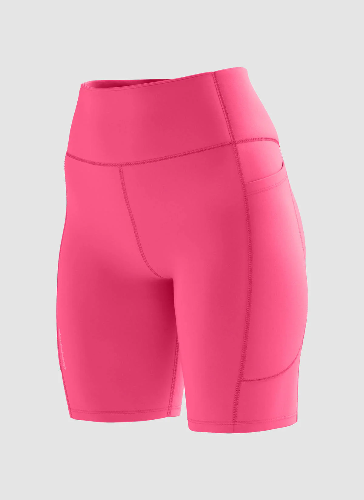 Women's Flex Half Tights - Hot Pink - Image 3