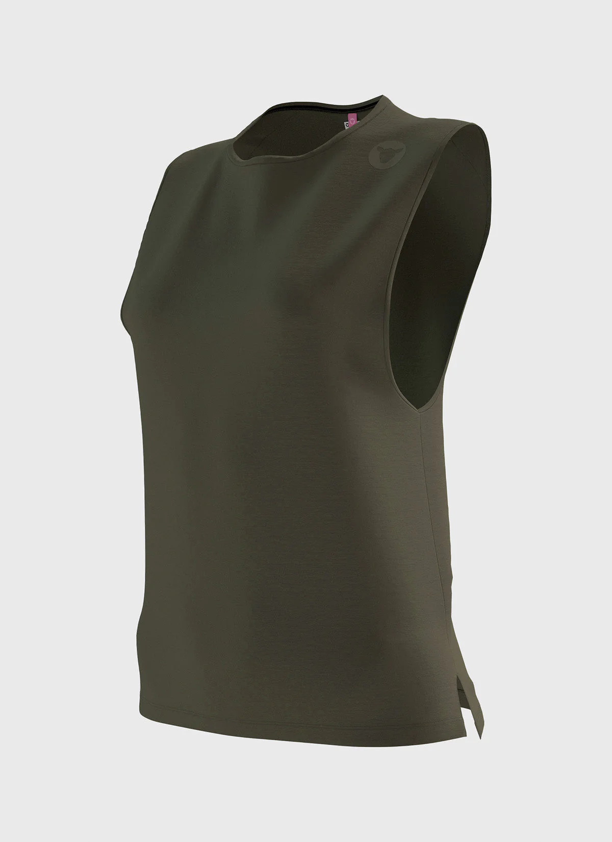 Women's Flex Tank - Army - Image 3