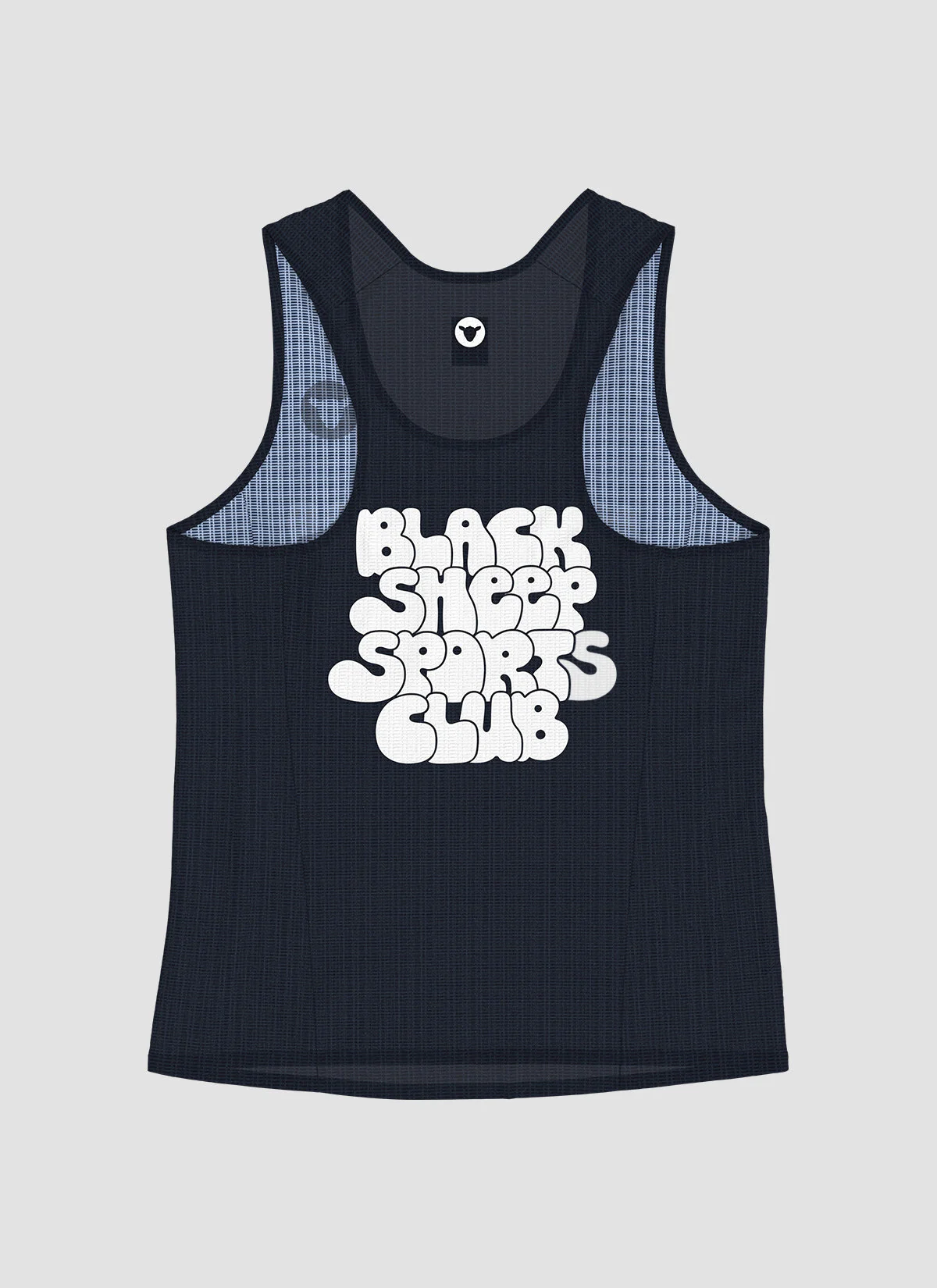 Women's FlyMesh Singlet - Sports Club Midnight - Image 3