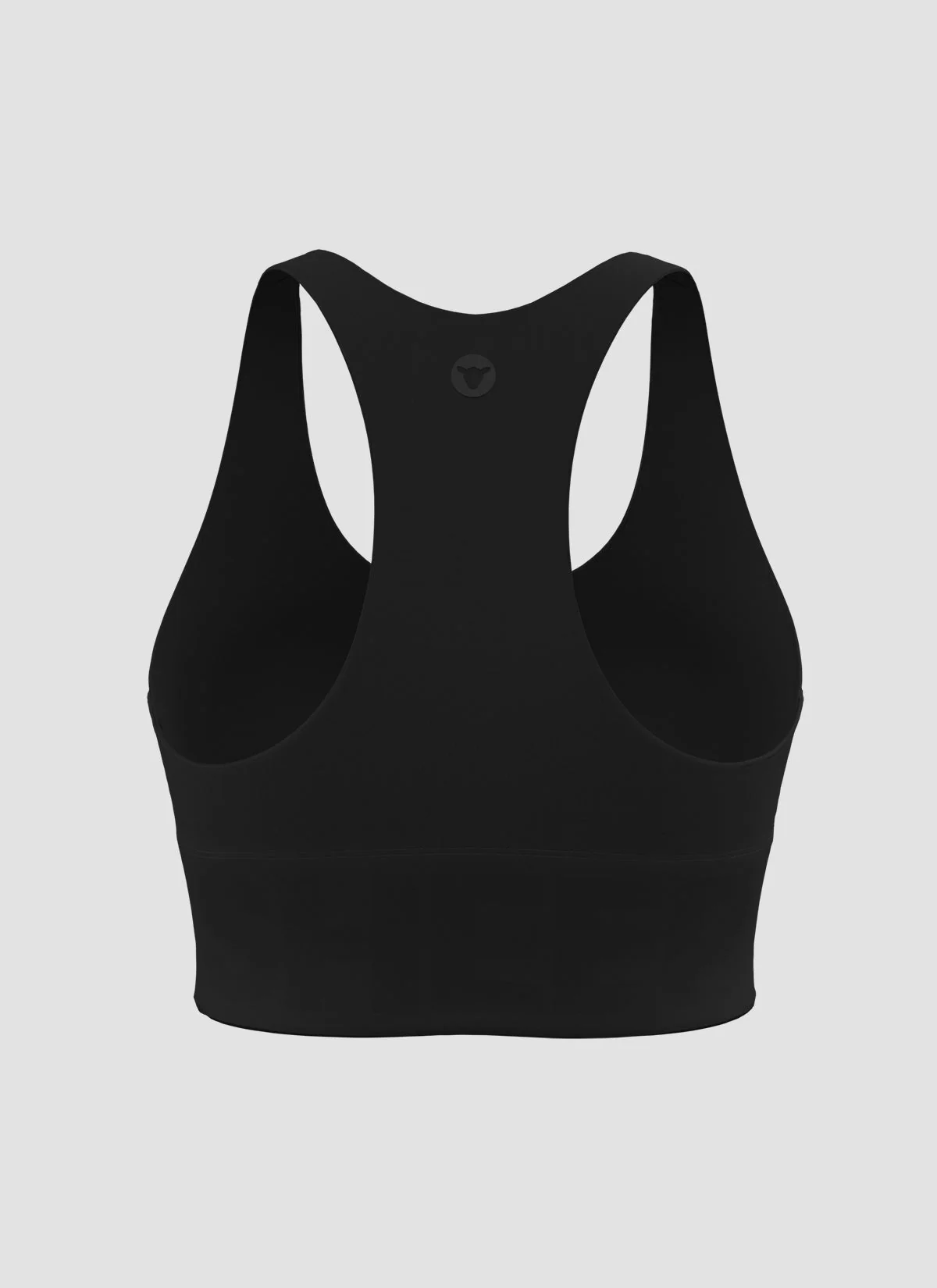 Women's Long Line Padded Crop - Black - Image 5