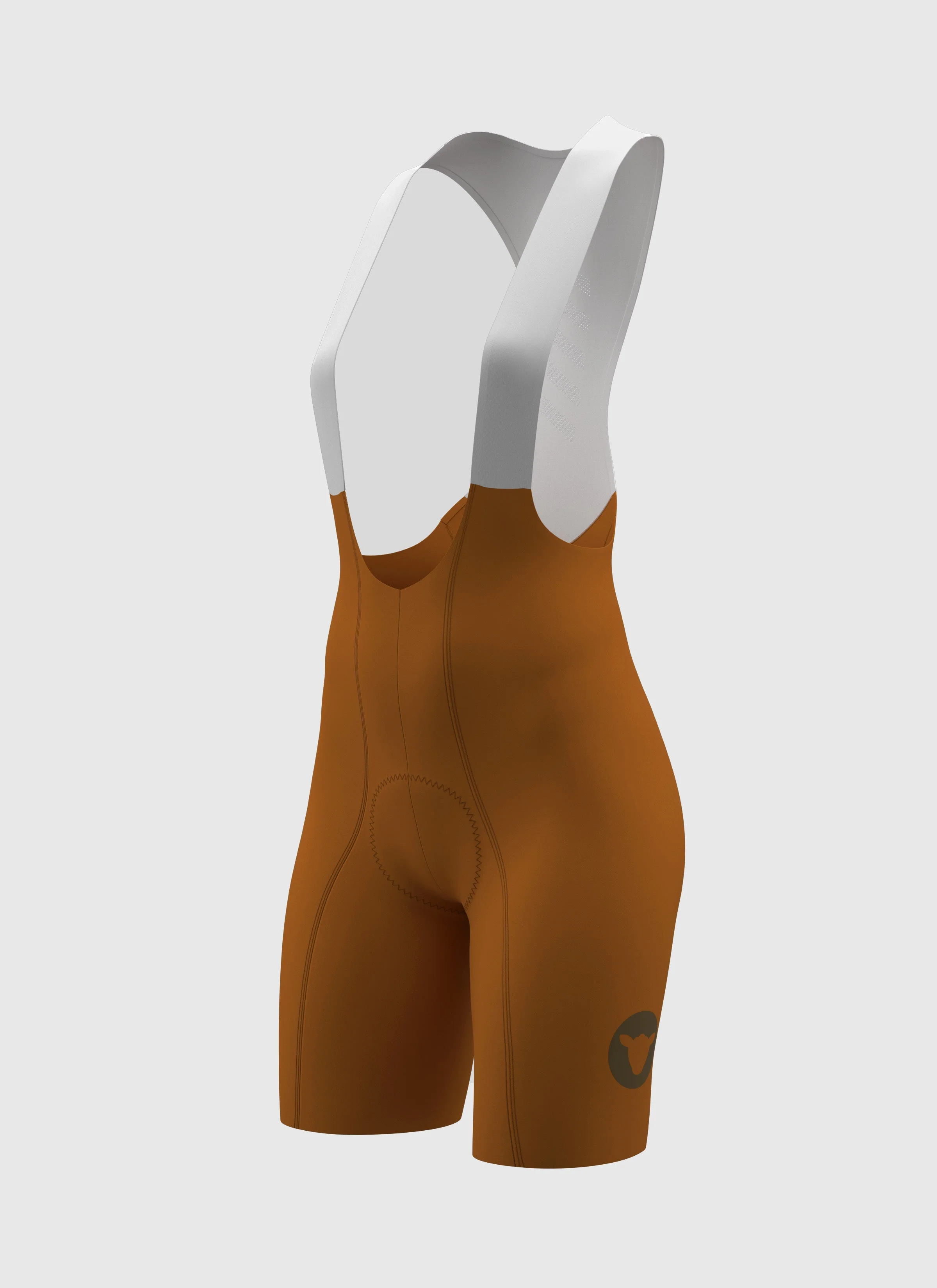 Women's Team 7" Bib - Desert Gold - Image 4